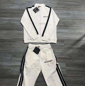Palm Angels White Track Suit Size L